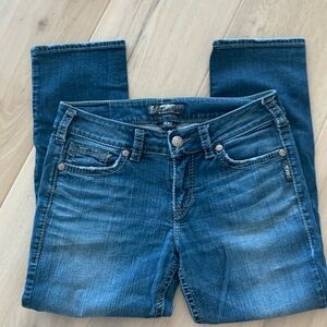 Silver Jeans - Mid Capri